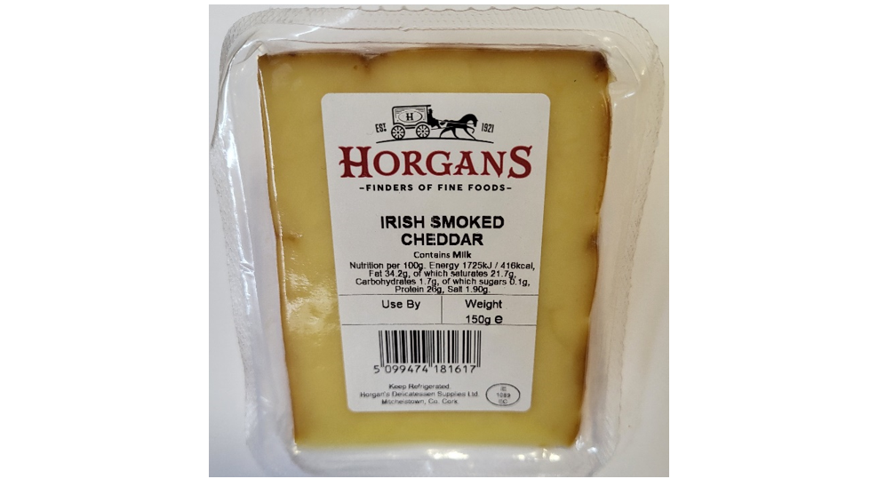 Horgan's cheddar cheese