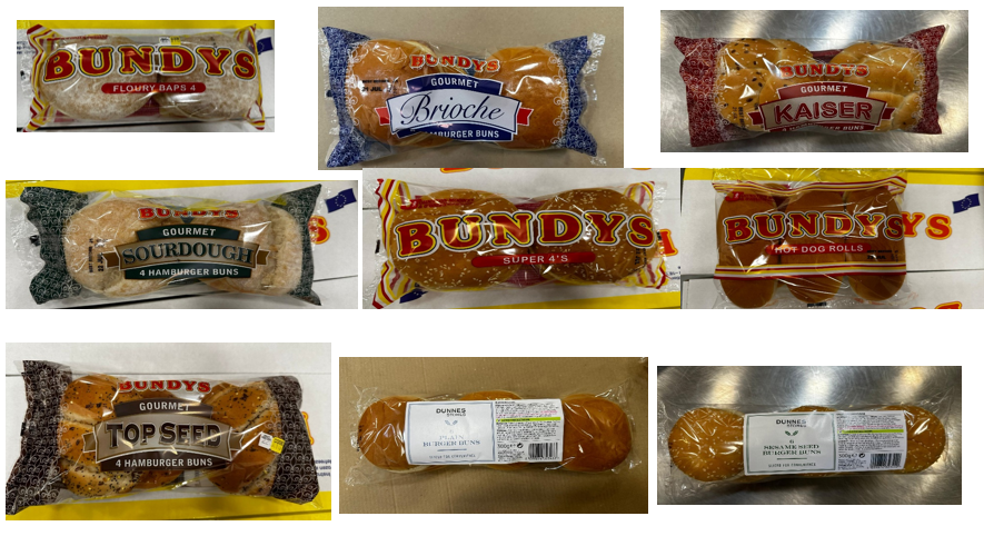 Further photos of Johnston Mooney and O'Brien Baked product packs