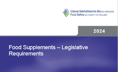 Cover of Food Supplements – Legislative Requirements