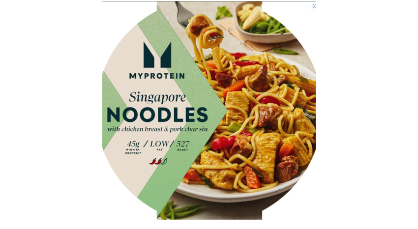 Myprotein Singapore Noodles with chicken