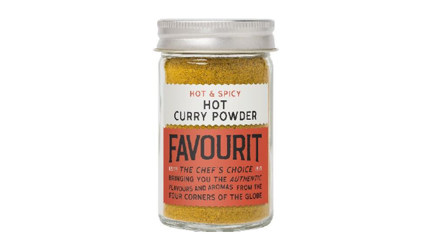 Package of Favourit Hot Curry Powder