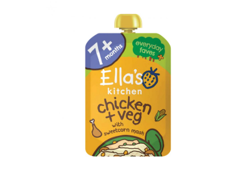 Ella’s Kitchen Chicken and Veg with Sweetcorn Mash