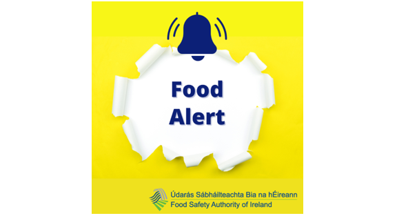 FSAI food alert image with a ringing bell