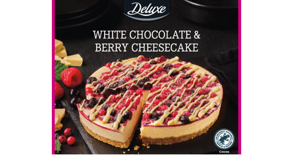 White Chocolate and Berry Cheesecake